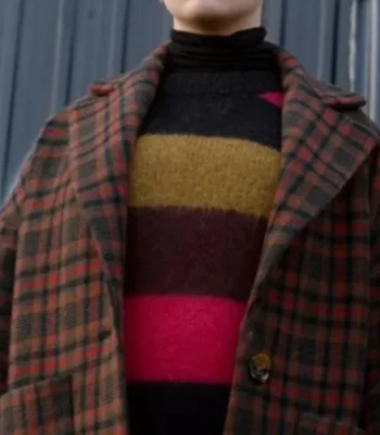 Viv Allen October Faction Plaid Coat