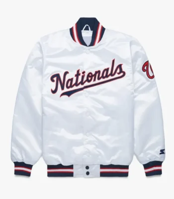 Washington Nationals Classic White Jacket