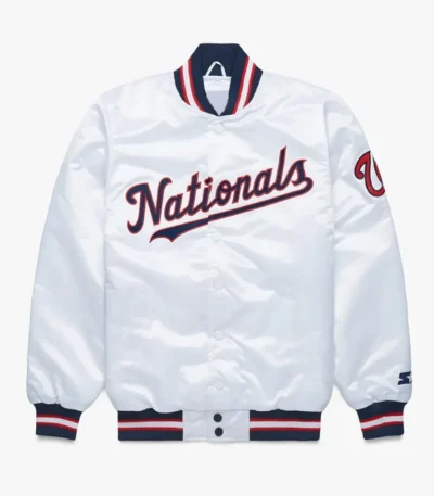 Washington Nationals Classic White Jacket