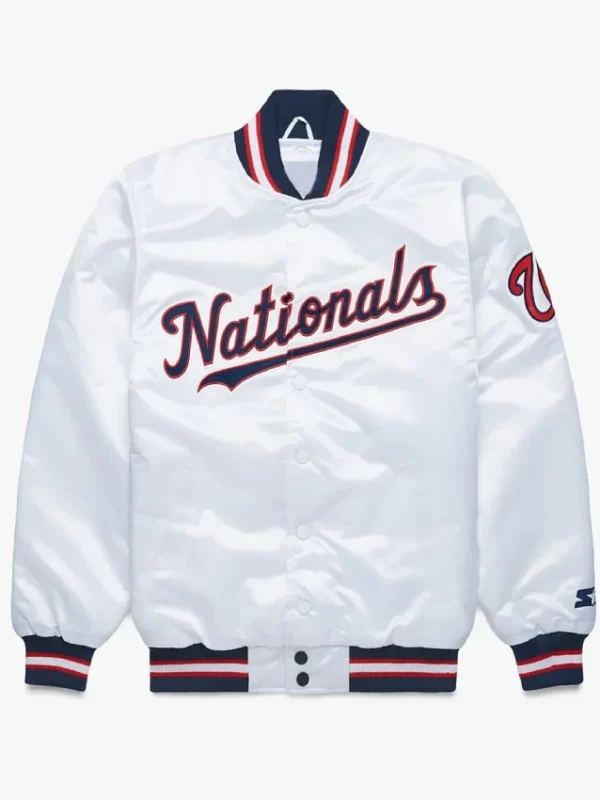 Washington Nationals Classic White Jacket
