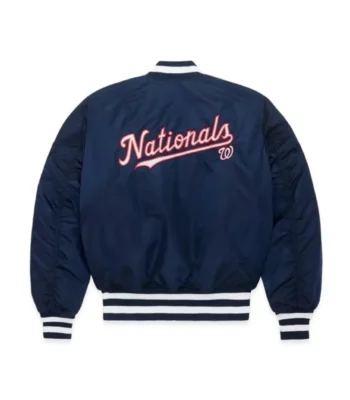 MA-1 Washington Nationals Navy Bomber Jacket