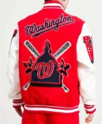 Mash Up Washington Nationals Varsity Jacket