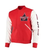 Washington Nationals Red/White Letterman Jacket