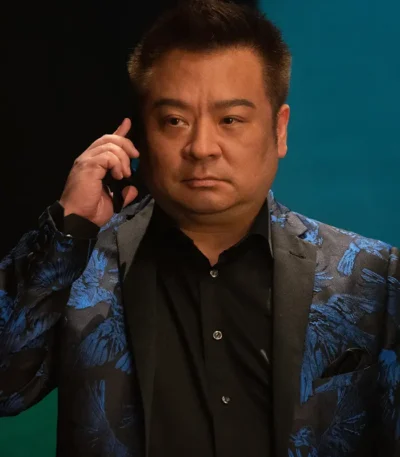 Welly Wong Feel The Beat Black And Blue Brazer