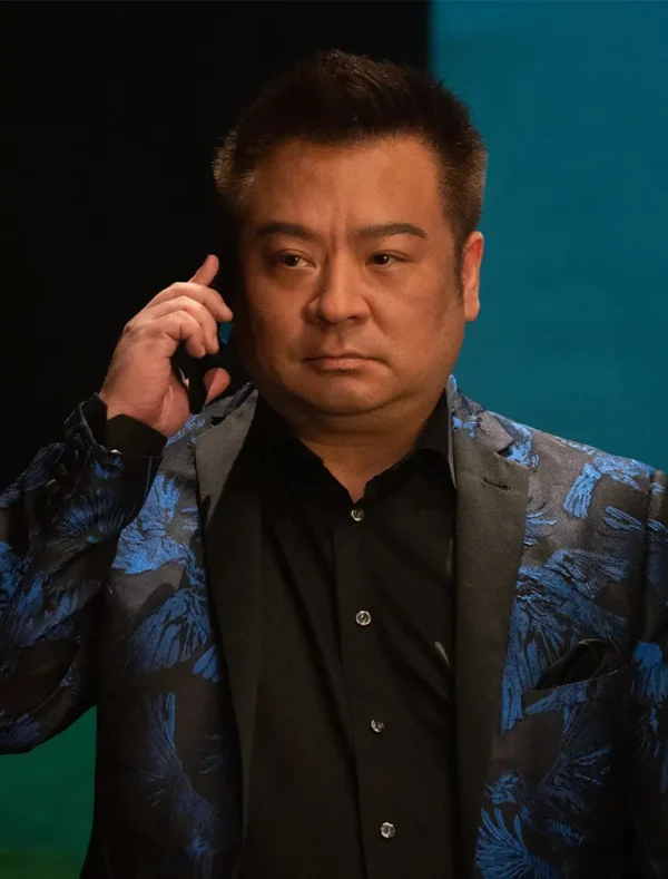Welly Wong Feel The Beat Black And Blue Brazer