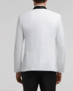 White Smoking Jacket Tuxedo