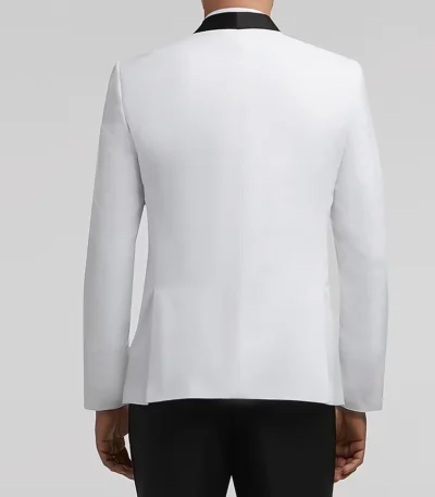 White Smoking Jacket Tuxedo