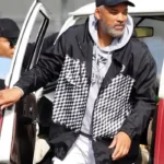 Will Smith King Richard Black and White Jacket