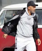 Will Smith King Richard Black and White Jacket