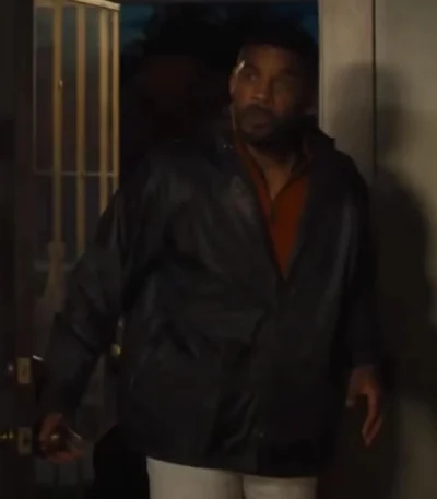Will Smith King Richard Olive Green Hooded Jacket