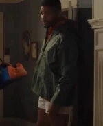 Will Smith King Richard Olive Green Hooded Jacket