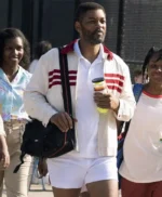 Will Smith King Richard White and Red Jacket
