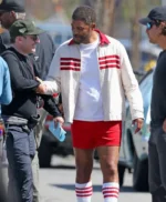Will Smith King Richard White and Red Jacket