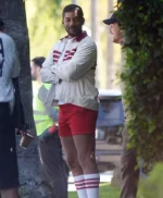 Will Smith King Richard White and Red Jacket
