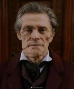 Willem Dafoe Poor Things Long Coat