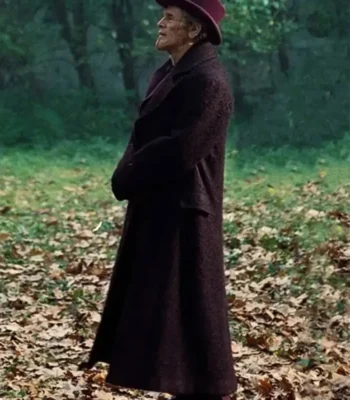 Willem Dafoe Poor Things Long Coat