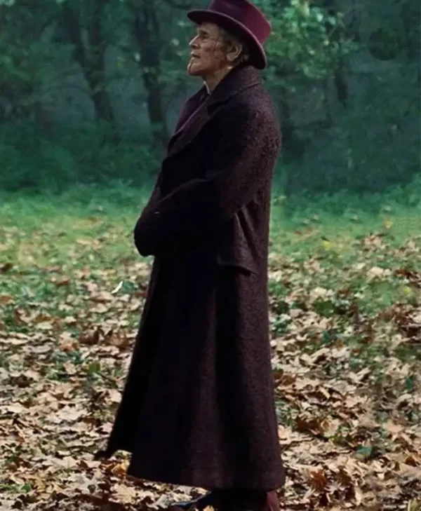 Willem Dafoe Poor Things Long Coat