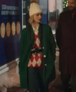 Winnie Carruthers It’s a Wonderful Knife 2023 Green Long Coat