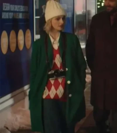 Winnie Carruthers It’s a Wonderful Knife 2023 Green Long Coat