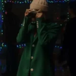 Winnie Carruthers It’s a Wonderful Knife 2023 Green Long Coat