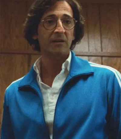 Winning Time The Rise of the Lakers Dynasty S02 Adrien Brody Blue Jacket