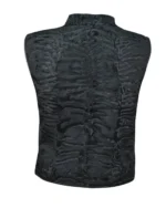 Winter Black Persian Lamb Fur Waistcoat Vest