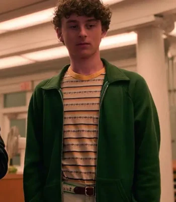 Wyatt Oleff I Am Not Okay With This S01 Green Jacket