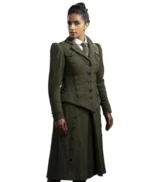 Yasmin Khan Doctor Who S13 Green Coat
