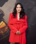 Yerin Ha Halo Event Red Coat