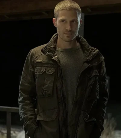 Zach Gilford Midnight Mass Green Jacket