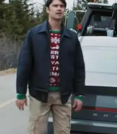 Zack Everything Christmas 2023 Cotton Blue Jacket