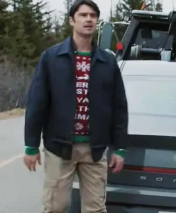 Zack Everything Christmas 2023 Cotton Blue Jacket