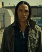 Zahn McClarnon Fargo Hanzee Dent Green Jacket