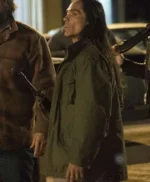 Zahn McClarnon Fargo Hanzee Dent Green Jacket