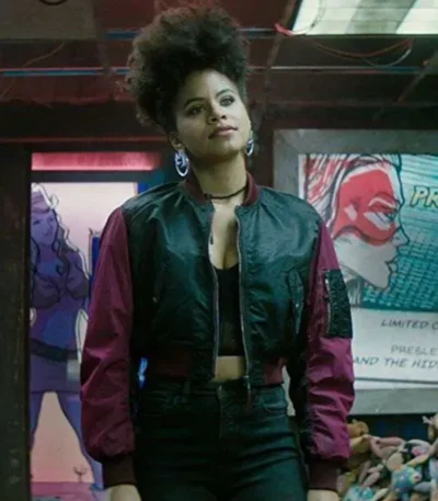 Zazie Beetz Deadpool 2 Domino Jacket