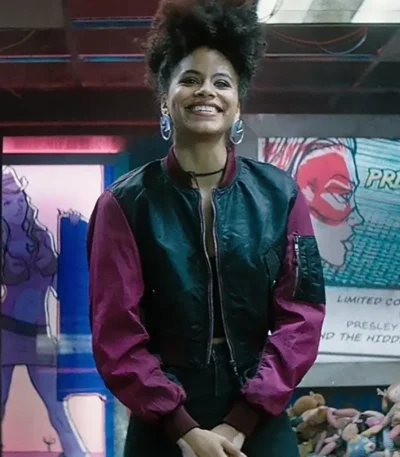 Zazie Beetz Deadpool 2 Domino Jacket