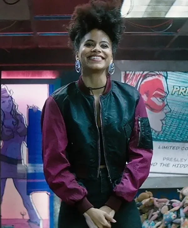Zazie Beetz Deadpool 2 Domino Jacket