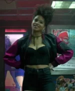 Zazie Beetz Deadpool 2 Domino Jacket