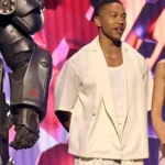 Aaron Moten Fallout 2024 White Crop Jacket