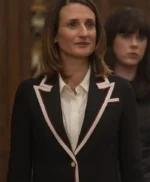 Camille Cot­tin Killing Eve Helene Black Wool Blazer