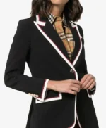 Camille Cot­tin Killing Eve Helene Black Wool Blazer