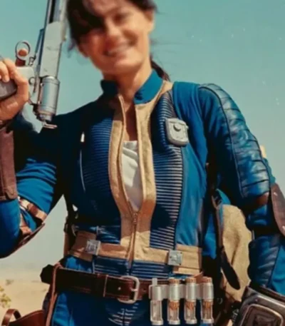 Lucy Fallout 2024 Blue Jacket