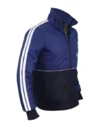 GTA IV Niko Bellic Blue Satin Bomber Jacket