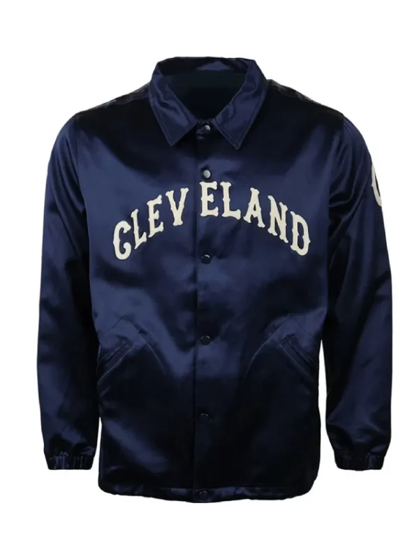 1938 Cleveland Guardians Satin Windbreaker Jacket