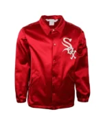 1971 Chicago White Sox Red Satin Windbreaker