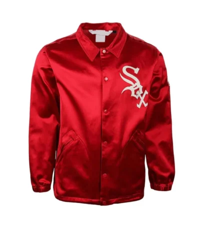 1971 Chicago White Sox Red Satin Windbreaker