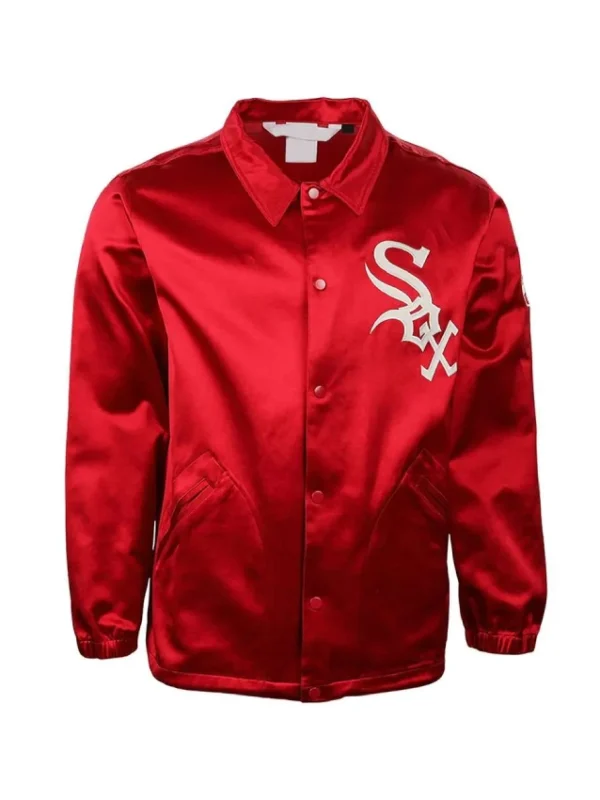 1971 Chicago White Sox Red Satin Windbreaker