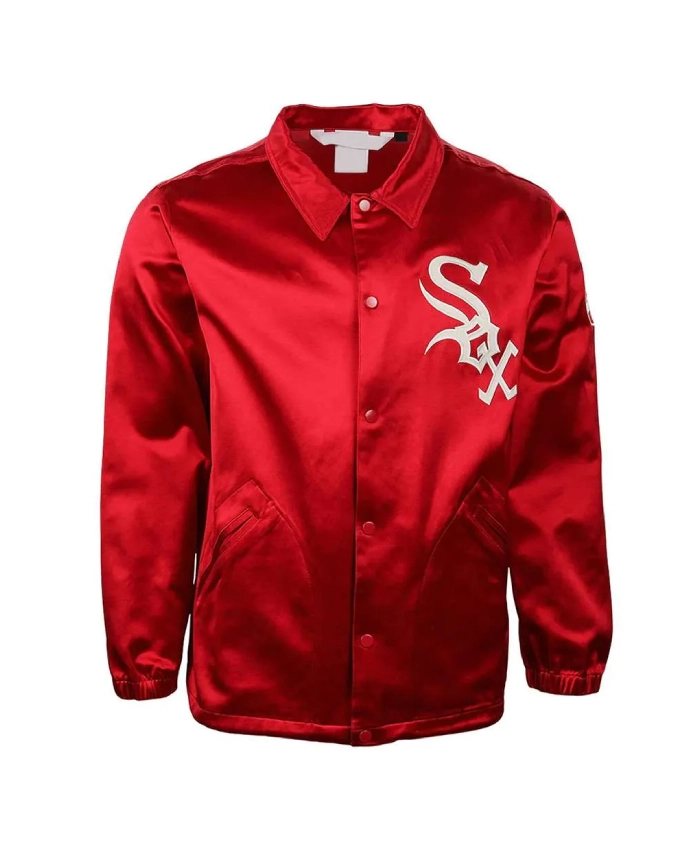 1971 Chicago White Sox Red Satin Windbreaker 1971 Chicago White Sox Red Satin Windbreaker