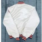 1980s Chicago Bears Cream Bomber Jacket