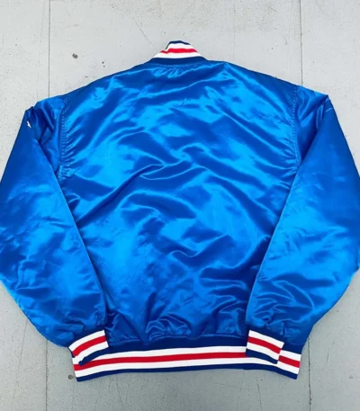 1980s Chicago Cubs Blue Bomber Jacket
